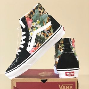 Vans Sk8-Hi Floral Womens 8.5